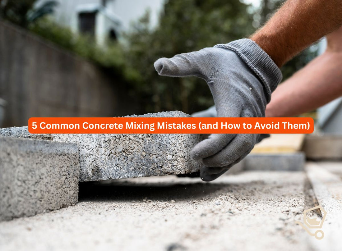 5 Common Concrete Mixing Mistakes (and How to Avoid Them)